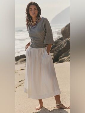 Free People free est sunlit chic midi dress